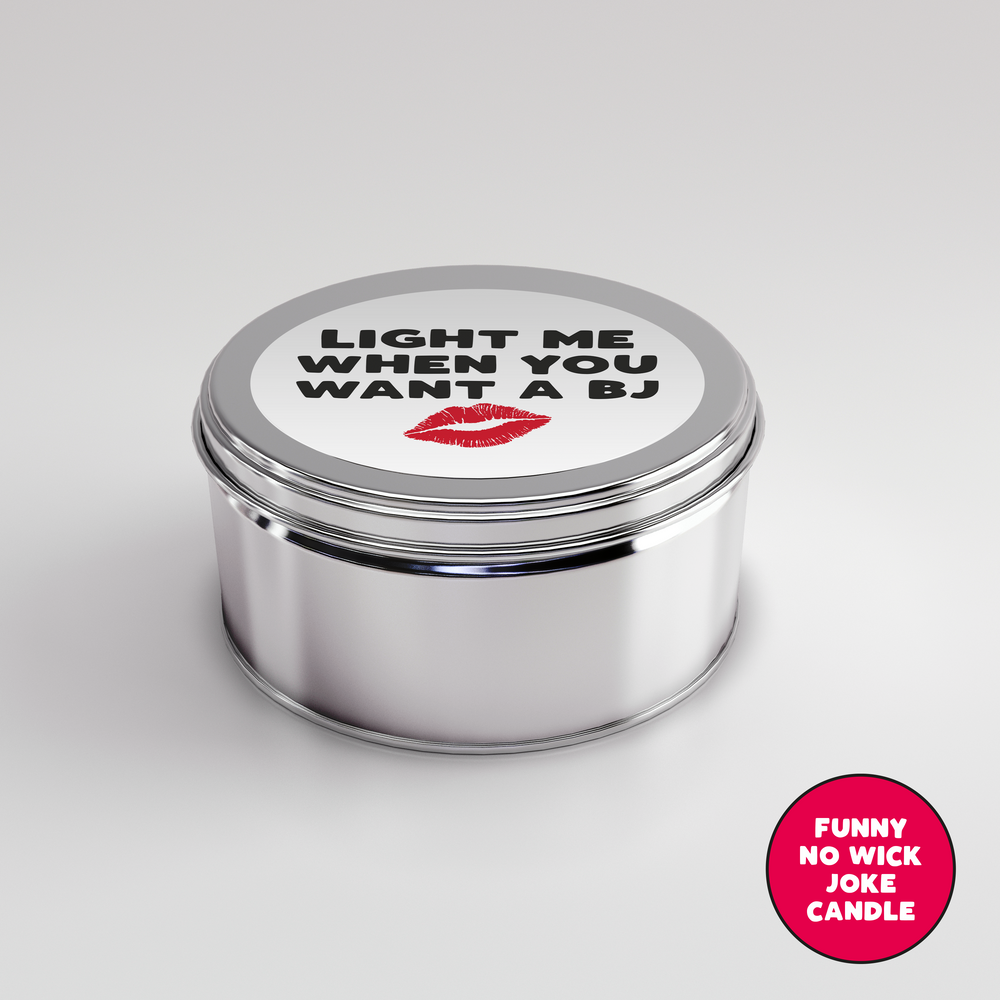 BJ Joke No Wick Candle #1 image